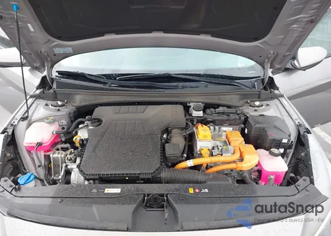 2022 Hyundai Elantra Hybrid Blue from USA, damaged, VIN KMHLM4AJ5NU031787